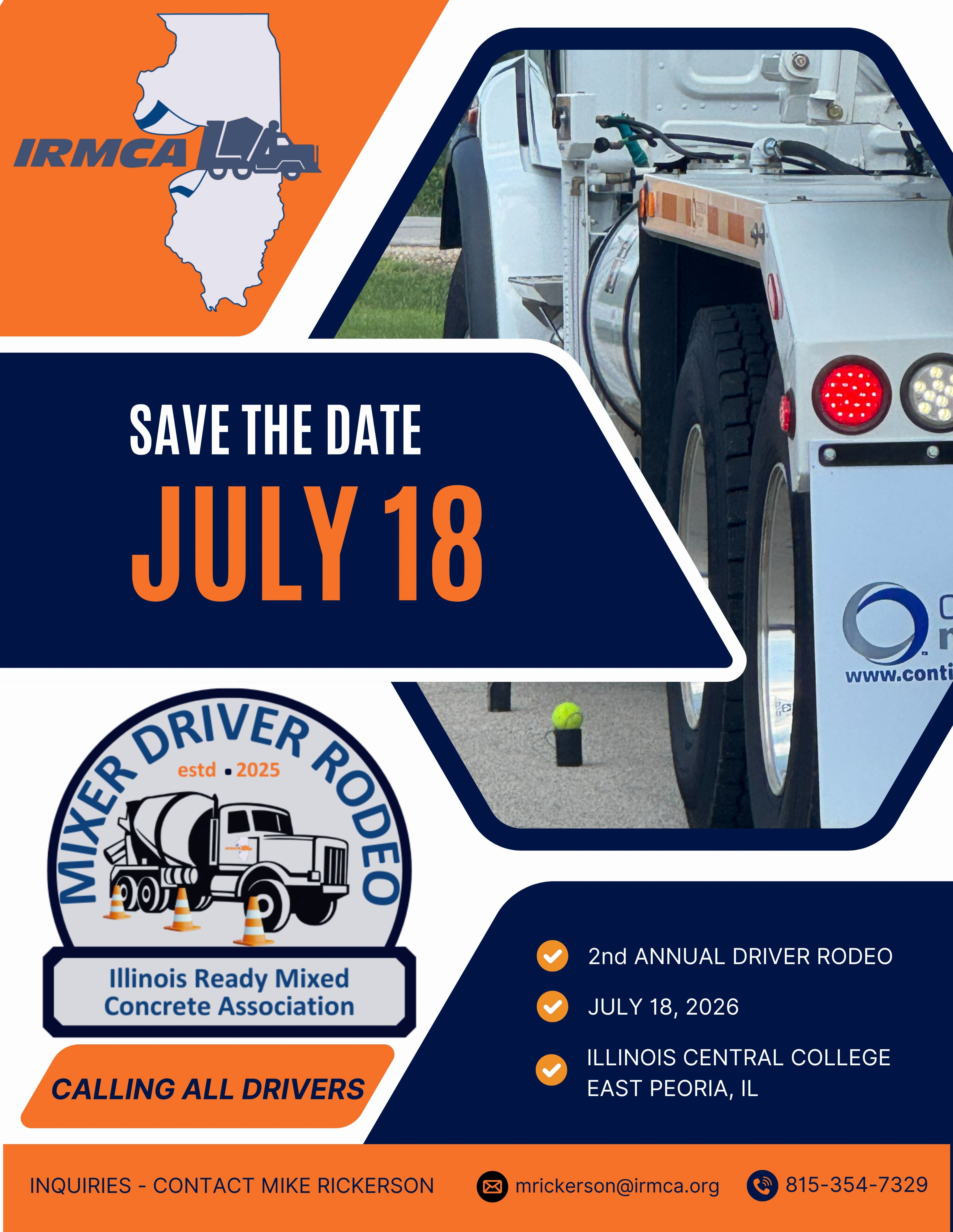 MIXER DRIVER RODEO - Save the Date